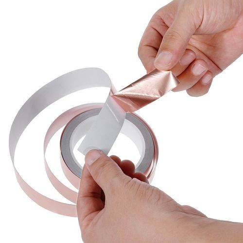 TAŚMA MIEDZIANA ODSTRASZAJĄCA ŚLIMAKI PRZECIW ŚLIMAKOM SAMOPRZYLEPNA 25M na Arena.pl