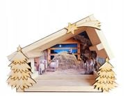 Szopka Bożonarodzeniowa, drewniana święta prezent