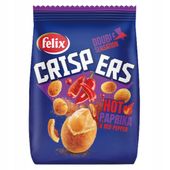 Felix Crispers Orzeszki ziemne smażone o smaku ostrej papryki 125 g