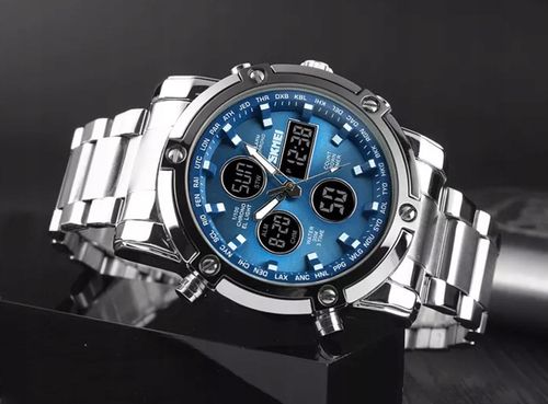 Zegarek męski SKMEI elektroniczny 7 wzorów na Arena.pl