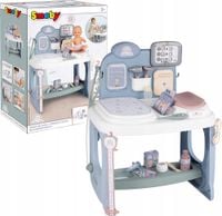 SMOBY BABY CARE CENTRUM OPIEKI DLA LALKI KĄCIK ZABAW DOKTORA TABLET PREZENT