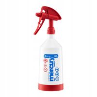 2 x OPRYSKIWACZ MERKURY SUPER 360 PRO 1L FPM CZERWONY WTM.0132 KWAZAR