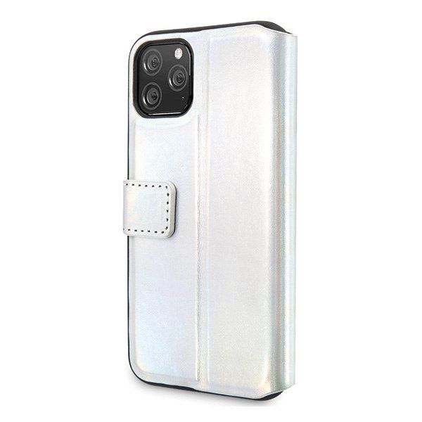 Guess GUFLBKN65BLD iPhone 11 Pro Max srebrny/silver book Iridescent zdjęcie 5