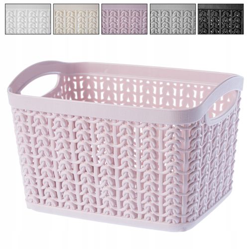 KOSZYK POJEMNIK PUDEŁKO PLASTIK KOSZ 1,5L KOLORY na Arena.pl