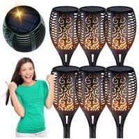 Pochodnia solarna LED Lampa ogrodowa 6szt.