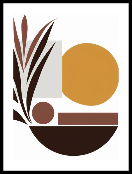 Plakat 67,5x95cm Stylizacja Roślin zdjęcie 3