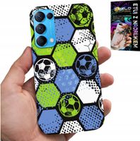 ETUI DO OPPO RENO5 4G 5G - PIŁKARSKIE WZORY PLECKÓW FOOTBALL CASE