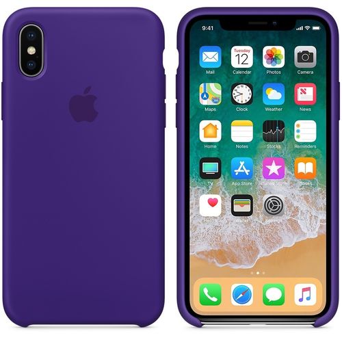 Apple iPhone X Silicone Case - Ultra Violet na Arena.pl