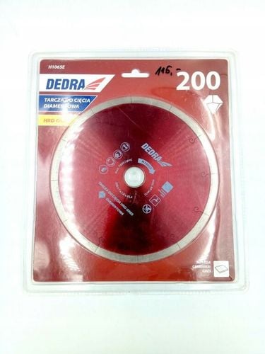 DEDRA TARCZA DIAMENTOWA HRD GRES 200/25,4MM H1065E na Arena.pl