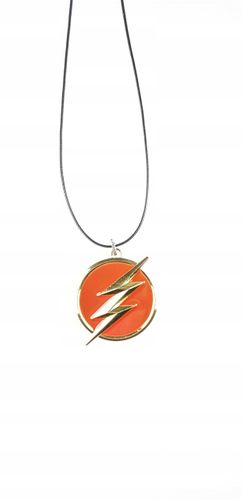 Piękny naszyjnik flash dc comics na Arena.pl