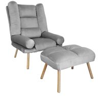 FOTEL TOKIO ROZKŁADANY Z PODNÓŻKIEM N. DĄB MG17