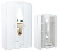 Szafa Gracja Sz02 190x127x55 cm Biały 190x127x55 cm