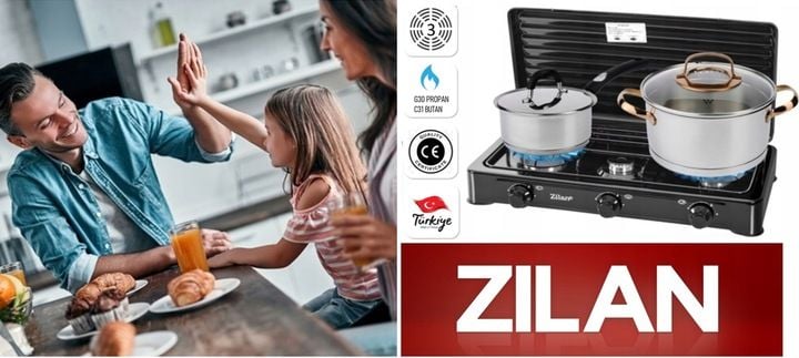 KUCHENKA GAZOWA 3 PALNIKI PRZENOŚNA + WĄŻ REDUKTOR zdjęcie 5