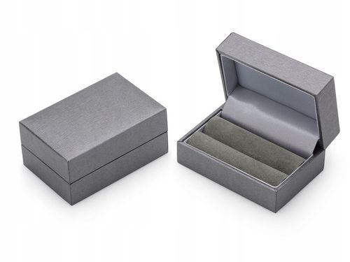 Spinki do mankietów, męskie, do koszuli z krzemieniem pasiastym, srebro 925 na Arena.pl