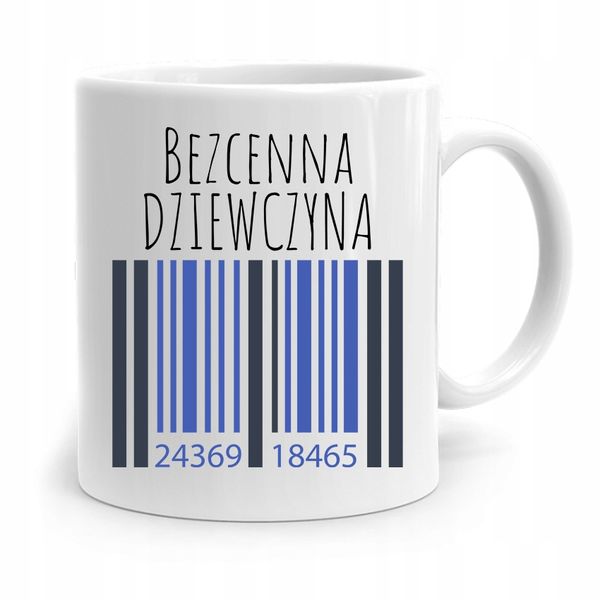 Kubek Prezent Dla Dziewczyny Bezcenna Dziewczyna Z Nadrukiem Ze Zdjęciem zdjęcie 1