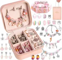 Koraliki do Robienia Bransoletek Naszyjników Biżuterii Zestaw Koralików