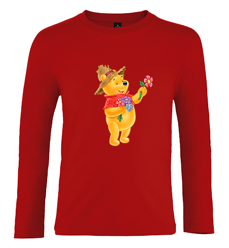 Koszulka z dł.rękaw. Kubuś Puchatek zdjęcie 1