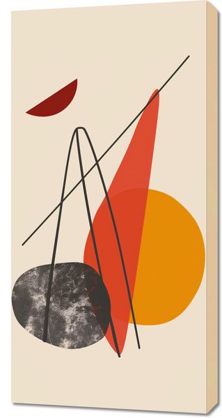 Obraz 50x100cm Harmonijna Forma zdjęcie 1