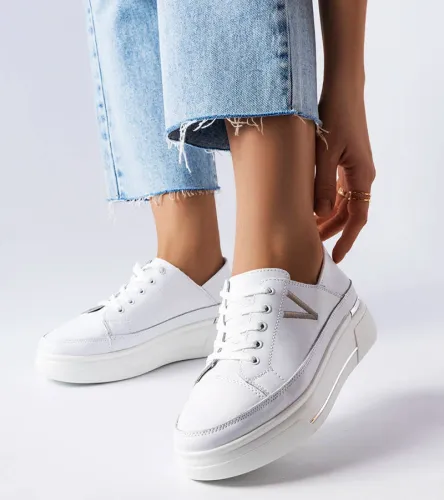 Białe lekkie sneakersy Vinceza 41 na Arena.pl
