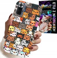 ETUI DO XIAOMI NOTE 10 PRO - PLECKI W SŁODKIE KOTKI, KOTY, OBUDOWA