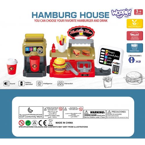 WOOPIE Fast Food XXL Sklep Restauracja Kasa + Dystrybutor Napojów na Arena.pl