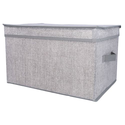 POJEMNIK TEKSTYLNY 40X30X25 CM DO PRZECHOWYWANIA PUDEŁKO ORGANIZER DO na Arena.pl