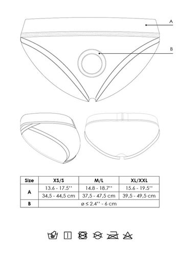 vibrating strap-on hipster - xs/s na Arena.pl