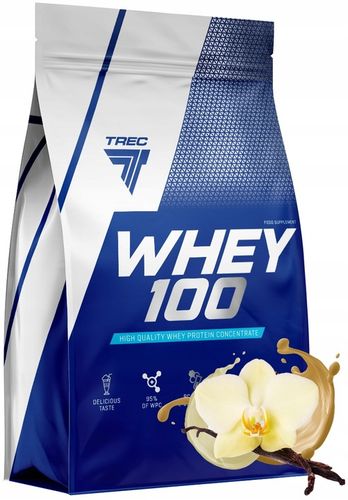 NOWE PYSZNE BIAŁKO WPC Trec Whey 100 700g SERWATKOWE PROTEINY NA MASĘ SIŁĘ na Arena.pl