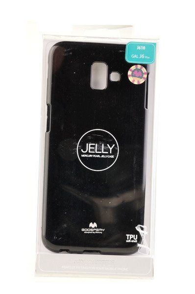 Etui Mercury Goospery Jelly Case do SAMSUNG GALAXY J6+ / J6 Plus czarny zdjęcie 4