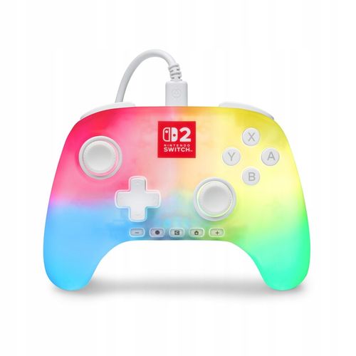 Pad do Nintendo Switch 2 PowerA Advantage Wired Controller Lumectra White na Arena.pl