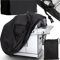 DUŻY POKROWIEC OSŁONA NA GRILL GAZOWY GRILLA WODOODPORNY 145x61x117 cm