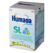 HUMANA SL EXPERT MLEKO BEZ LAKTOZY BIAŁKO SOJOWE 650g