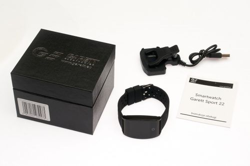 Smartwatch Sport 22 czarny na Arena.pl