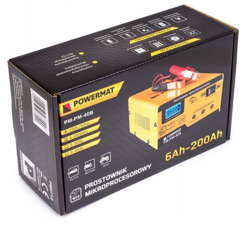 PROSTOWNIK ELEKTRONICZNY ŁADOWARKA 6/12V 15A na Arena.pl