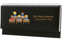 Terminarz dla nauczyciela 2026 tygodniowy kalendarz leżący biurkowy