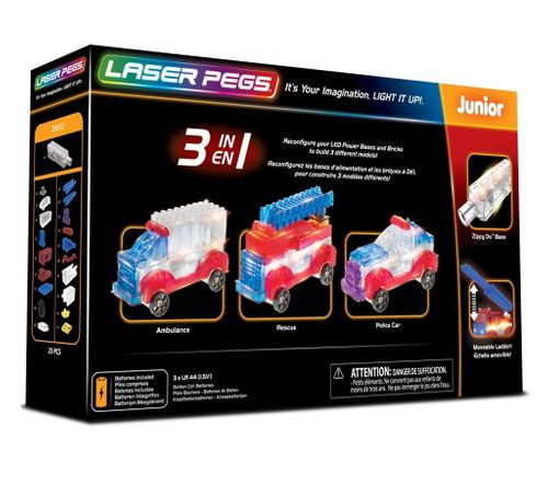 Laser Pegs 3 in 1 Rescue na Arena.pl
