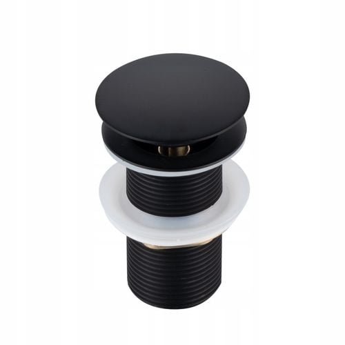 AQUAUNO KOREK DO UMYWALKI KLIK-KLAK CZARNY MOSIĘŻNY BEZ PRZELEWU model na Arena.pl