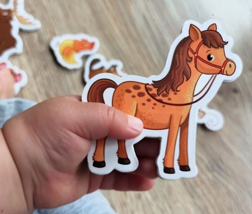 MAGNESY NA LODÓWKĘ DLA DZIECI ZESTAW EDUKACYJNY ZWIERZĘTA PREZENT 30 na Arena.pl