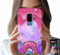 ETUI DO SAMSUNG GALAXY S9 PLUS - SŁODKIE DONUTY Z LUKREM W TLE + FOLIA