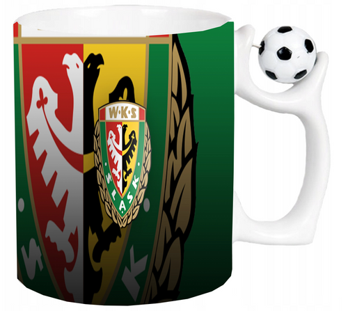 Kubek z piłką dla Fana WKS Śląsk Wrocław na Arena.pl