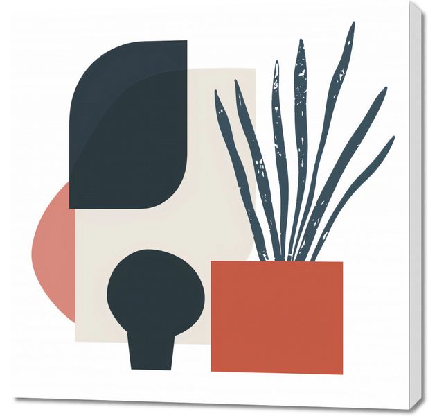 Obraz 90x90cm Zamknięte Myśli zdjęcie 1