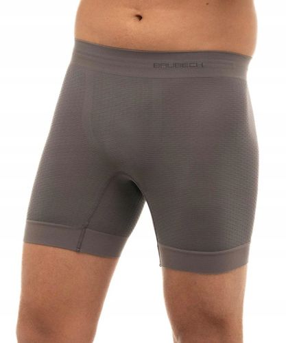 Brubeck Bokserki męskie BASE LAYER szare L na Arena.pl