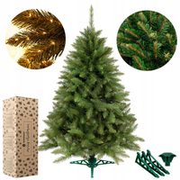 CHOINKA SZTUCZNA ŚWIERK SKANDYNAWSKI kaukaski syberyjski gęsty 150cm STOJAK