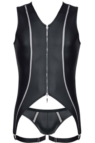 seksowny kostium męski body + jockstrap wetlook s na Arena.pl