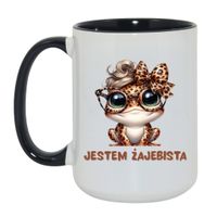 Duży Biało-Czarny 450 ml