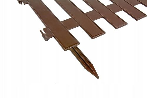 Płotek Palisada Ogrodowa 3,2m IPŁSU Brązowa na Arena.pl