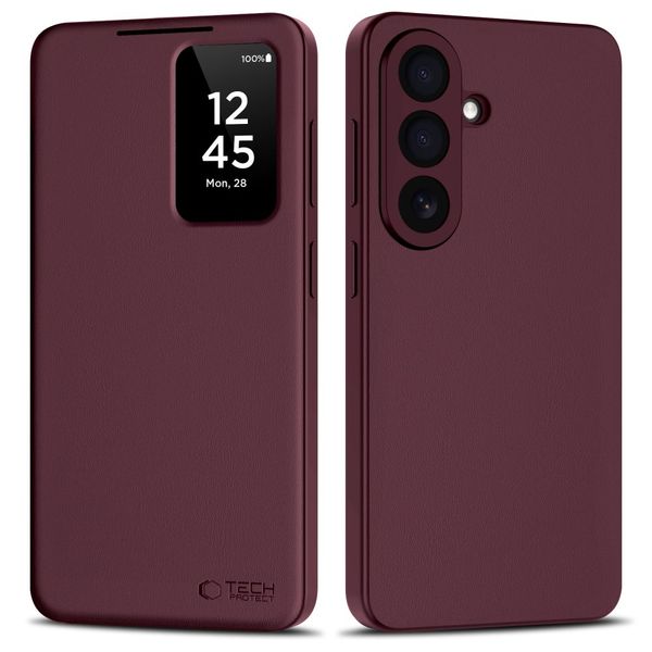 tech-protect smart wallet galaxy s26 mulberry zdjęcie 1