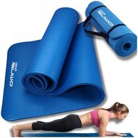 Mata do ćwiczeń antypoślizgowa gruba składana duża karimata do jogi fitness