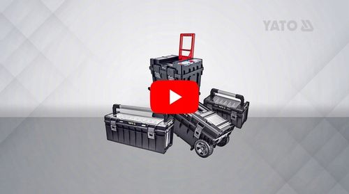 WÓZEK NARZĘDZIOWY YATO SKRZYNKA NA KÓŁKACH 2 ELEM. na Arena.pl