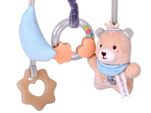 MIŚ GRYZAK Z GRZECHOTKĄ  ZAWIESZKA DO ŁÓŻECZKA DLA MALUSZKA na Arena.pl